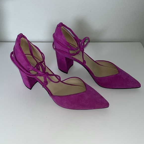 Marc Fisher Cerana Suede Pumps - Picture 3 of 11